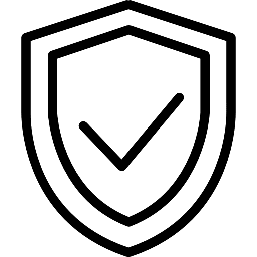 Shield security defense protection icon