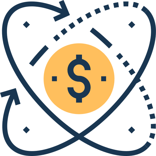 Dollar coin dollar currency icon