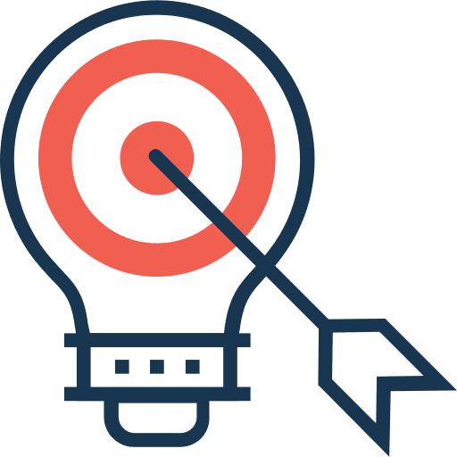Idea business and finance idea lightbulb icon