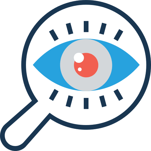 Vision low vision vision healthcare and medical icon