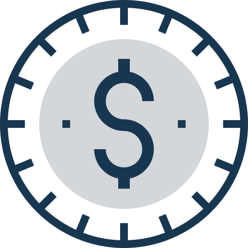 Coin money business coin icon