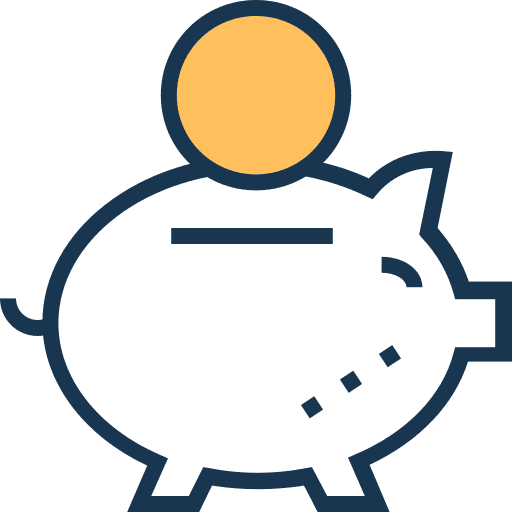 Piggy bank piggy bank coin money icon