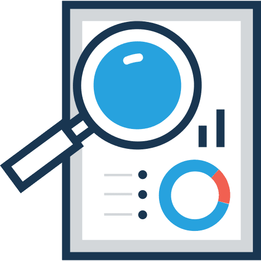 Analytics business and finance business bar chart icon