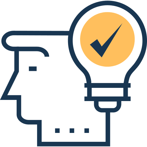 Idea brainstorm strategy brainstorming icon