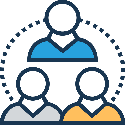 Group network networking group icon