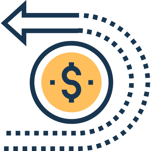 Coin coin business money icon