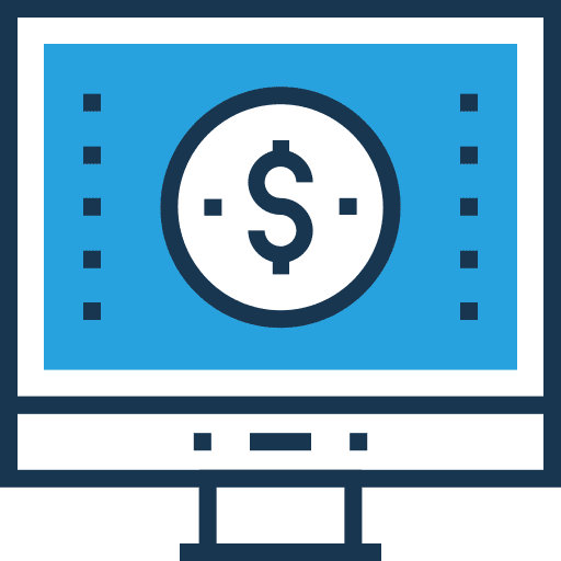 Monitor monitor currency multimedia icon