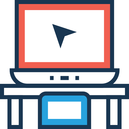 Laptop electronics computer electronic icon