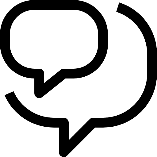 Chat communication multimedia communications icon