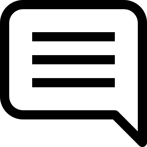 Chat chat multimedia communication icon