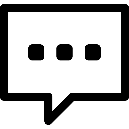 Chat multimedia communications conversation icon