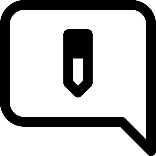 Chat multimedia speech bubble conversation icon