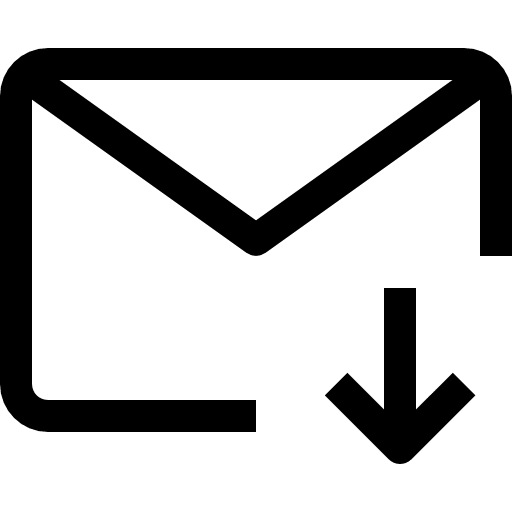 Email envelope mails envelopes icon