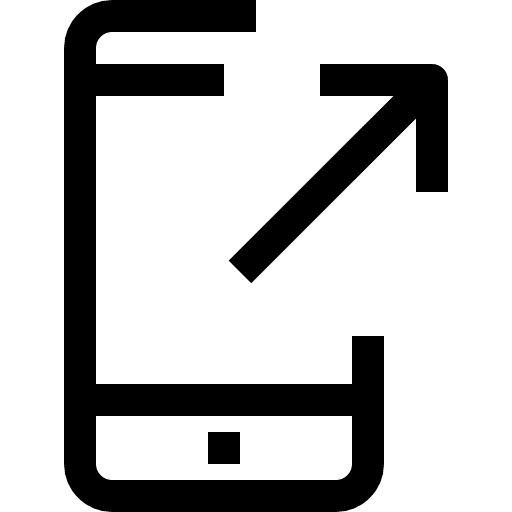 Smartphone communications touch screen iphone icon