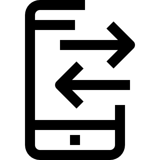 Smartphone technology iphone touch screen icon