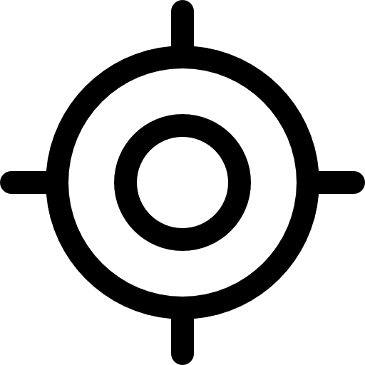 Precision cursors define scope icon