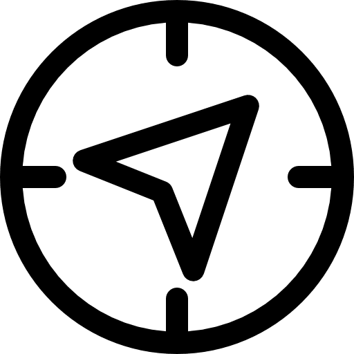 Navigation tools and utensils interface navigation icon