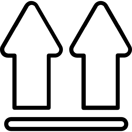 Arrows up arrow up uploading icon