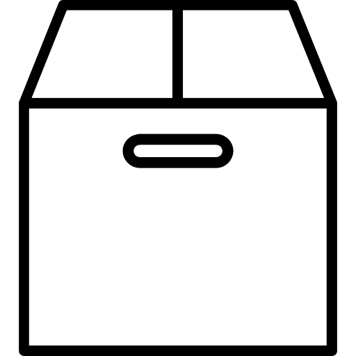 Box cardboard packaging package icon