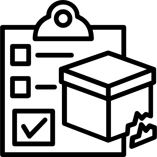 Delivery note notebook interface notepad icon