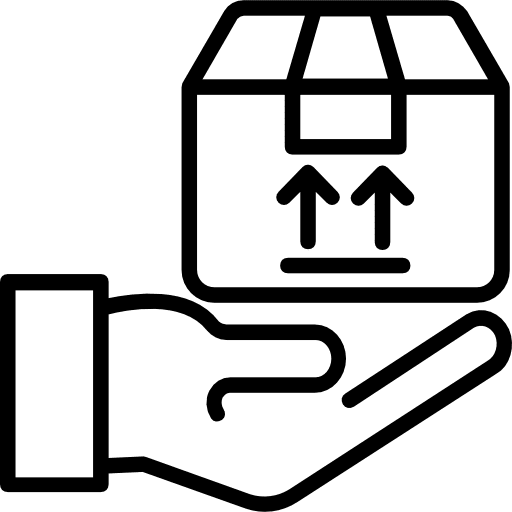 Box package business cardboard icon