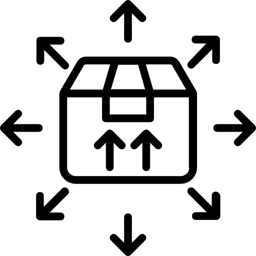 Box package packaging cardboard icon