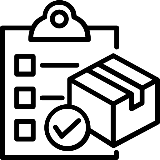 Clipboard tasks checking list icon