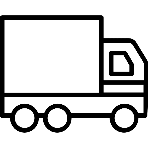 Delivery truck delivery shipping and delivery transport icon