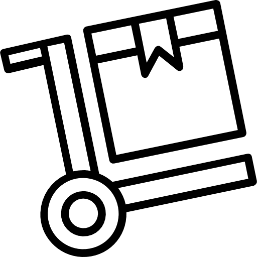 Trolley transport carts trolley icon