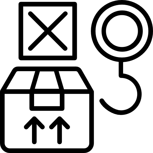 Package box delivery business icon