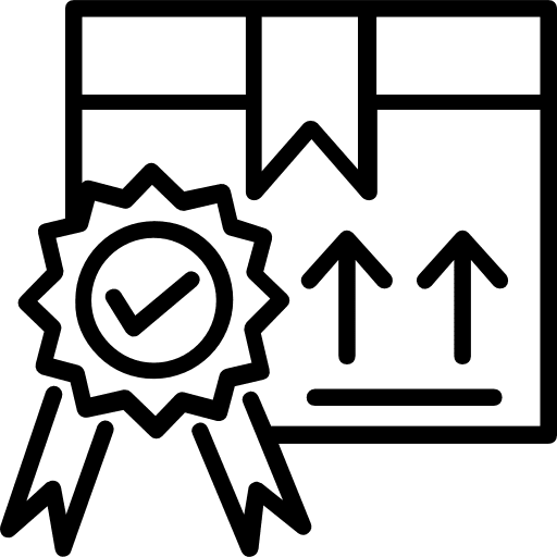 Package box fragile packaging icon