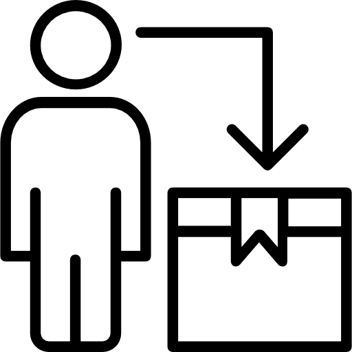 Package box package fragile icon