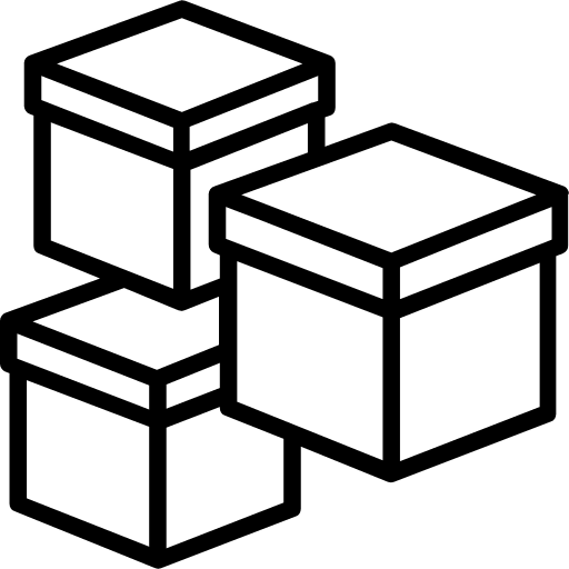 Package shipping and delivery delivery packaging icon