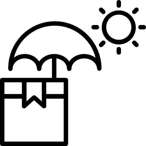 Package delivery package shipping and delivery icon