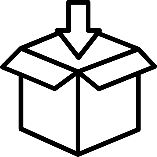 Package packaging shipping and delivery package icon