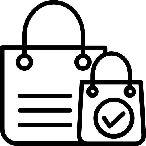 Shopping bag shopping bag bag commerce and shopping icon