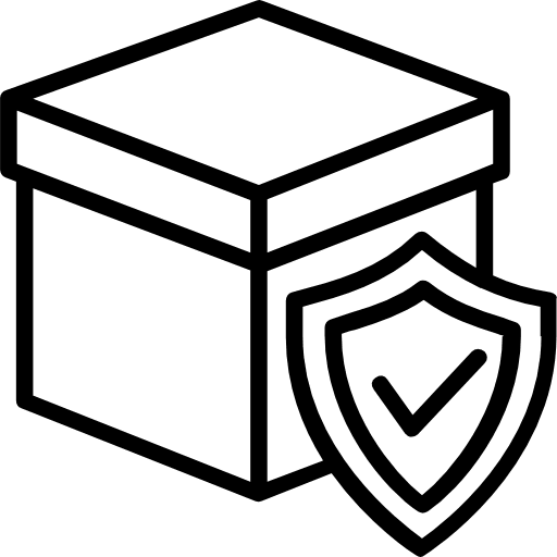 Package business shipping and delivery package icon