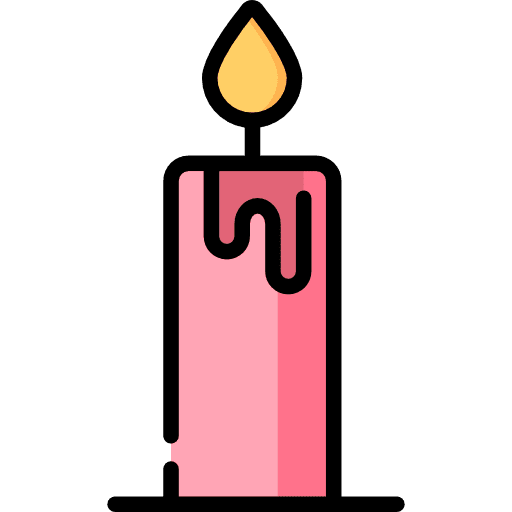 Candle candle illumination decoration icon
