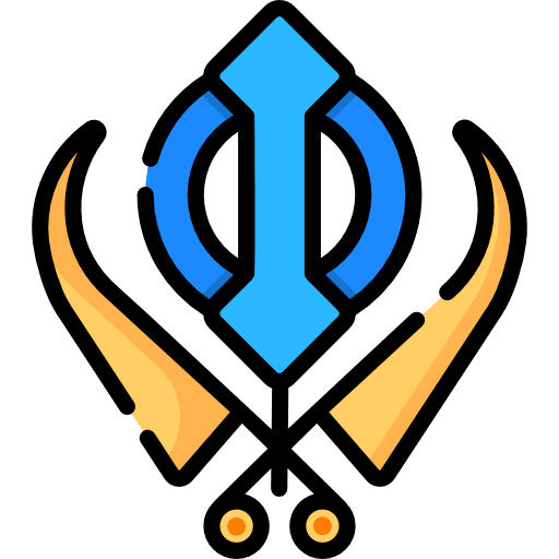 Khanda esoteric constellation shapes and symbols icon