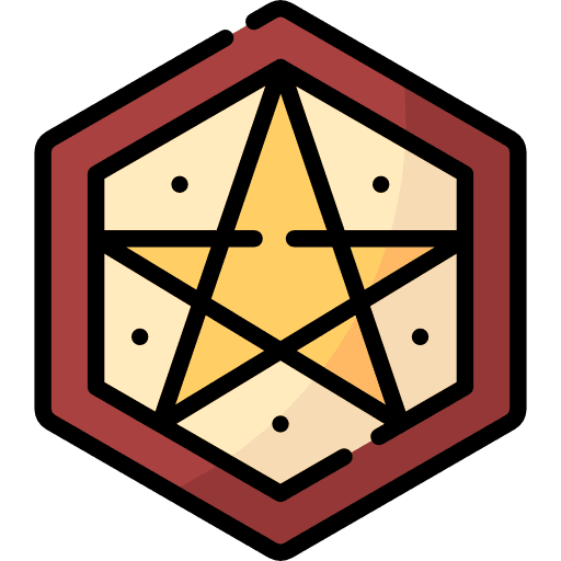 Pentagram constellation horoscope pentagram icon