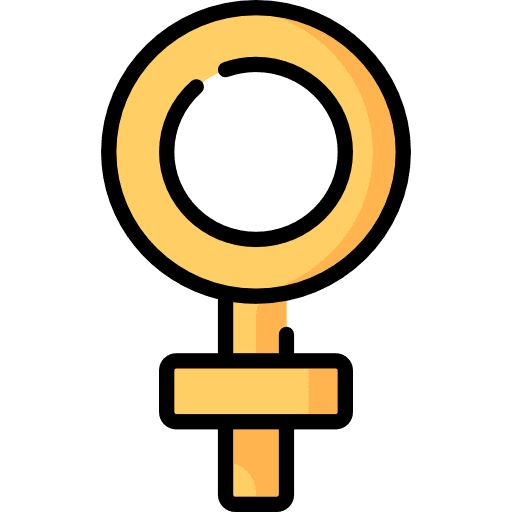 Venus esoteric shapes and symbols signs icon