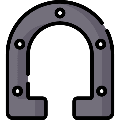 Horseshoe constellation astrology shapes and symbols icon