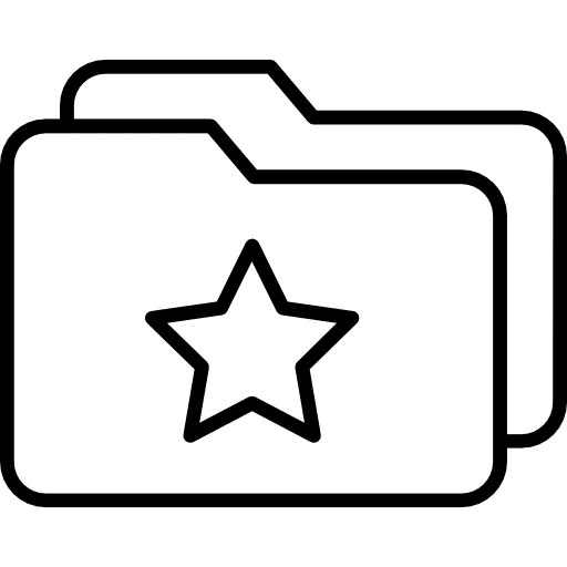 Folder files and folders folder office material icon