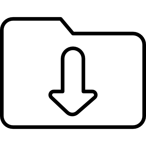 Folder interface folder file storage icon