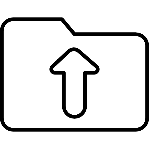 Folder office material folder files and folders icon