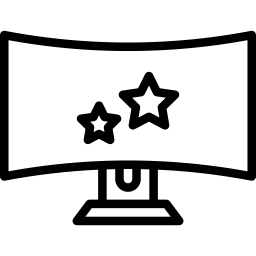 Tv screen computer tv electronics icon