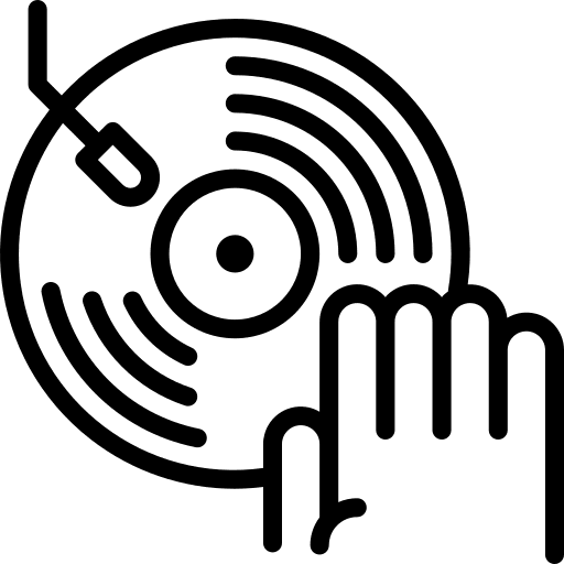 Dj cd bluray dvd icon