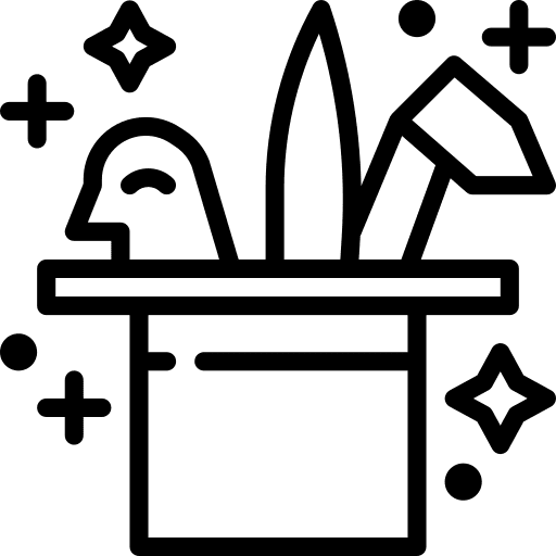 Magic hat magic show magic hat hat icon