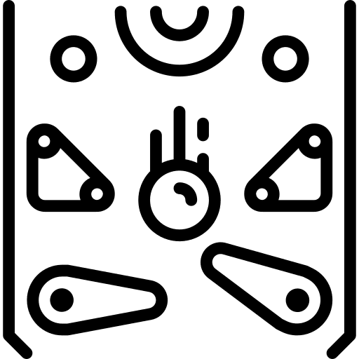 Pinball leisure gaming game icon