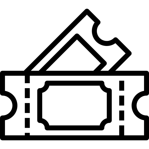 Tickets ticket validating ticket magic show icon